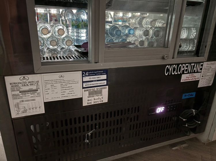 ตู้เบเกอรี่ SANDEN ทรงโค้ง บานสไลด์ รูปที่ 4