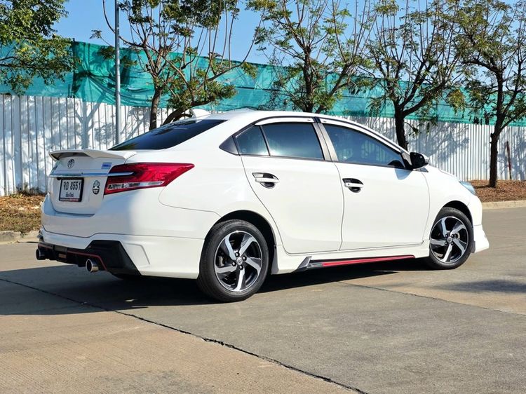 Toyota Vios 2019 1.5 E Sedan เบนซิน ไม่ติดแก๊ส เกียร์อัตโนมัติ ขาว รูปที่ 4