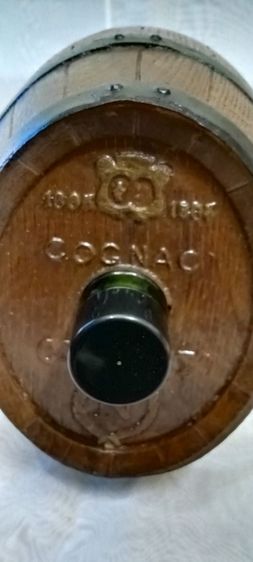 ขวดเหล้าเปล่างานต่างประเทศวินเทจรูปถังนโปเลียน รูปที่ 4