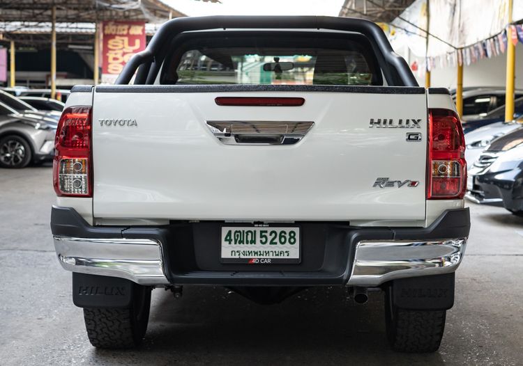 Toyota Hilux Revo 2017 Smart Cab 2.8 G 4WD Navi Pickup ดีเซล ไม่ติดแก๊ส เกียร์ธรรมดา ขาว รูปที่ 4
