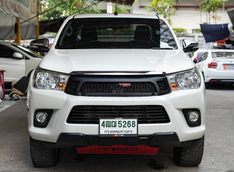 รถ Toyota Hilux Revo Smart Cab 2.8 G 4WD Navi สี ขาว