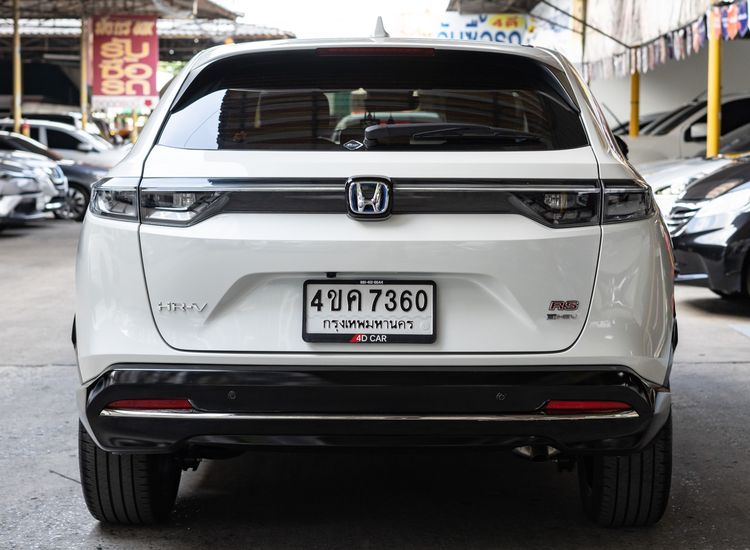 Honda HR-V 2023 1.5 e:HEV RS Utility-car ไฮบริด ไม่ติดแก๊ส เกียร์อัตโนมัติ ขาว รูปที่ 4