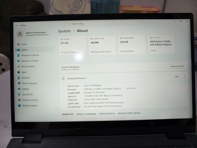 lenovo ideapad flex5 14ALC05 รูปที่ 4