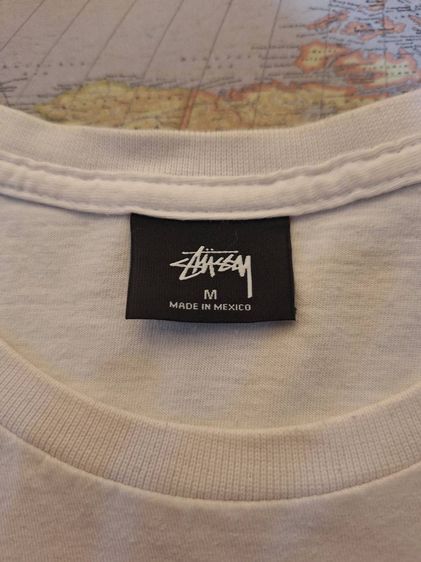 Stussy basic logo tee รูปที่ 5