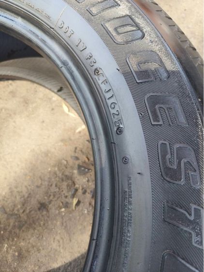 ยาง Bridgestone  HT 225 65 17 ปี 25 ชุดละ 6,000 บาทครับ รูปที่ 9