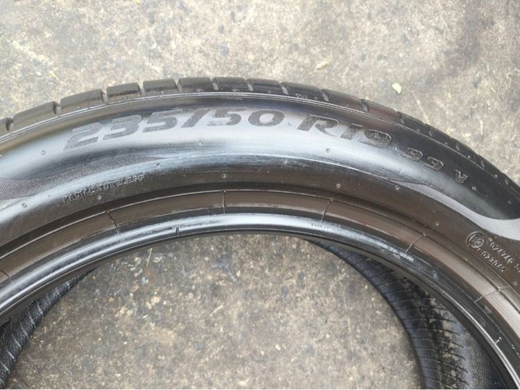 ยางPIRELLI 235 50 19 ปี 25 made in romania ชุดละ 6,000 บาทครับ รูปที่ 10