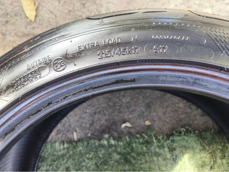 ยาง goodyear Eagle F1 215 45 17 ปี 25 ชุดละ 5,000 บาทครับ รูปที่ 10