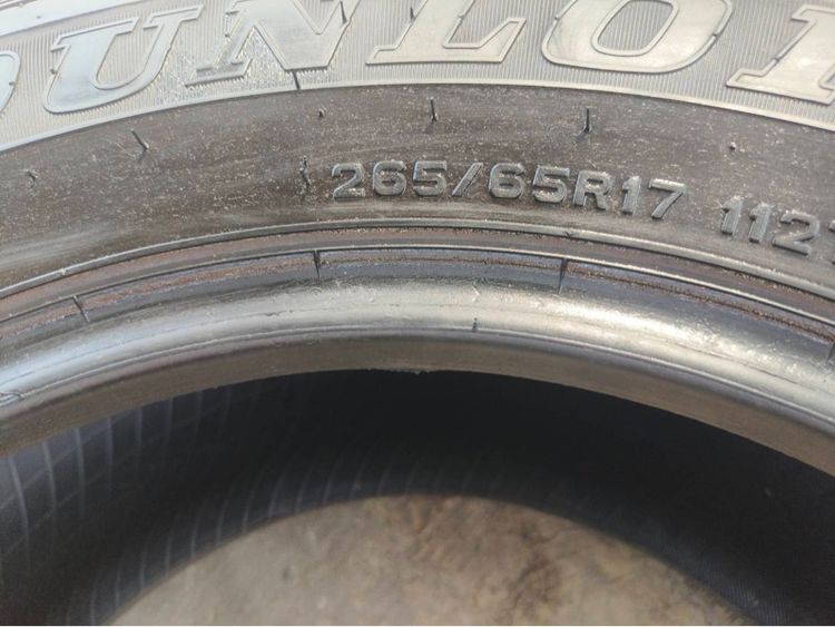 ยางกระบะ Dunlop AT22 265 65 17 ปี 25 ชุดละ 6,000 บาทครับ รูปที่ 10