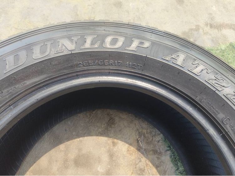 ยางกระบะ Dunlop AT22 265 65 17 ปี 25 ชุดละ 6,000 บาทครับ รูปที่ 11