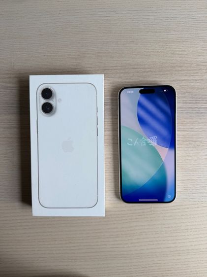 iPhone 16plus 128gb สีขาว