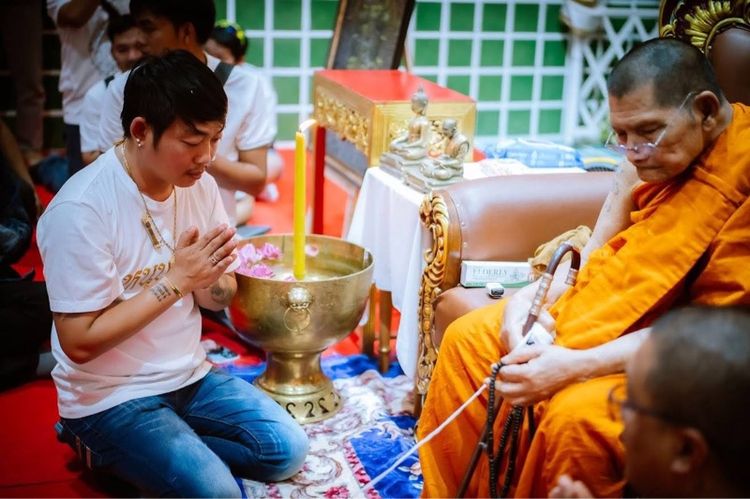 หลวงปู่ศิลา สิริจันโท รุ่นหนุนดวง เลข19 เนื้อชินฤทธิ์ รูปที่ 11