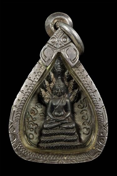 พระนาคปรกใบโพธิ์เนื้อนวะปี13  