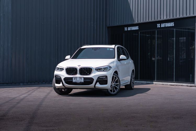 BMW X3 2022 2.0 xDrive30e M Sport 4WD Utility-car ปลั๊กอินไฮบริด (PHEV) ไม่ติดแก๊ส เกียร์อัตโนมัติ ขาว รูปที่ 3