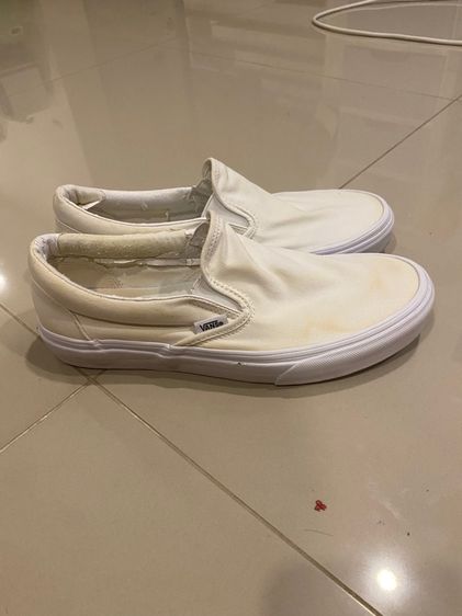 Vans classic slip-on white รูปที่ 3