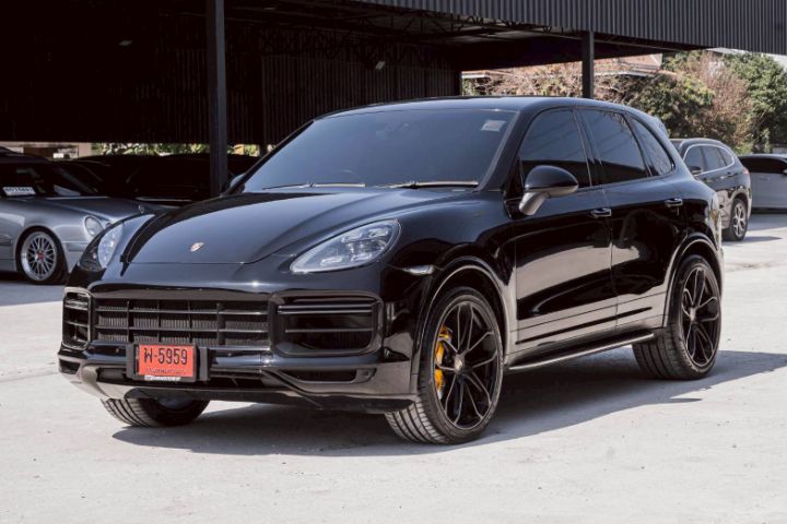 รถ Porsche Cayenne 3.0 Diesel 4WD สี ดำ