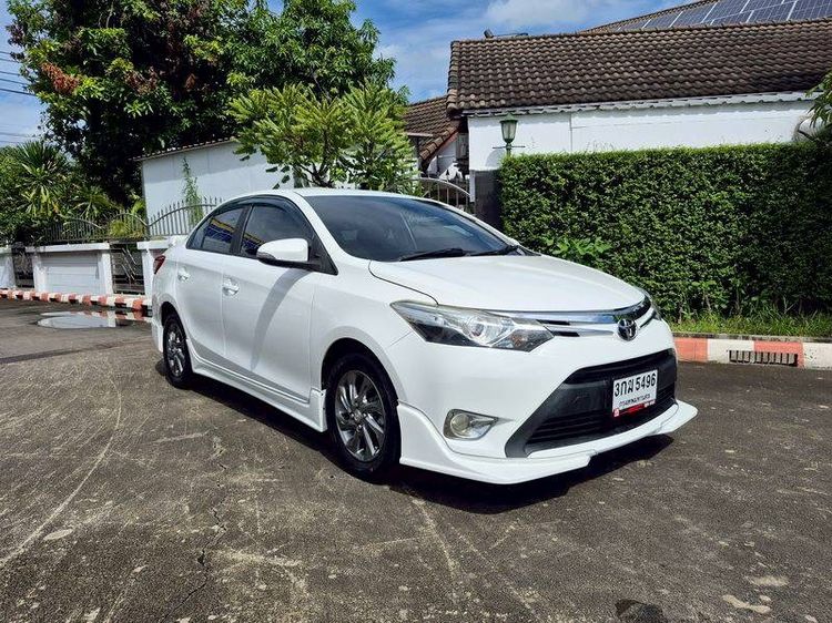 Toyota Vios 2014 1.5 G Sedan เบนซิน ไม่ติดแก๊ส เกียร์อัตโนมัติ ขาว