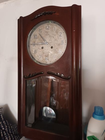 อื่นๆ ขาว นาฬิกามอเต้ไม้แท้หนาสภาพสวยครับ