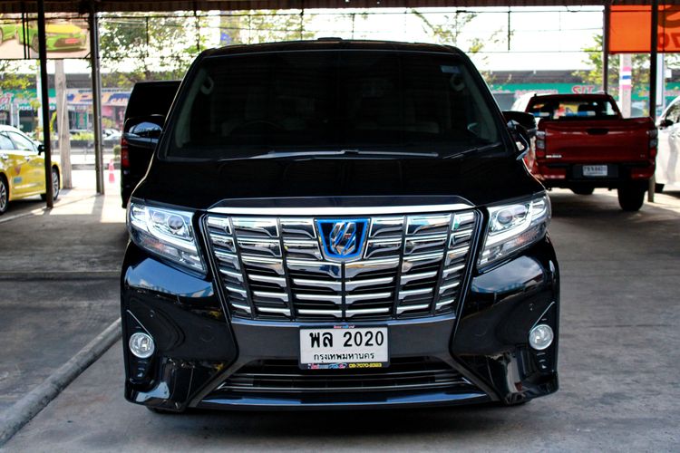 รถ Toyota Alphard 2.5 Hybrid X E-Four 4WD สี ดำ