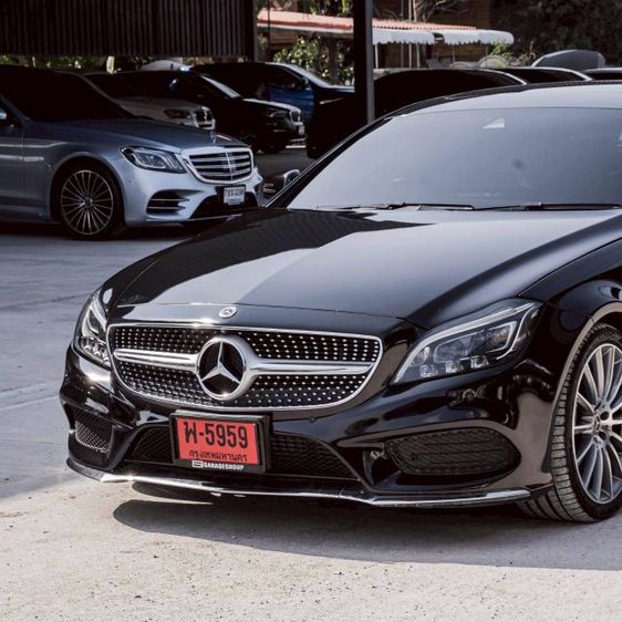 Mercedes-Benz CLS-Class 2017 CLS250 CDI Sedan ดีเซล ดำ รูปที่ 2