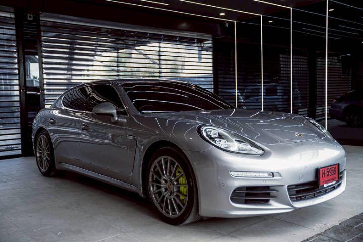 Porsche Panamera 2014 3.0 S E-Hybrid Sedan ไฟฟ้า เทา รูปที่ 3