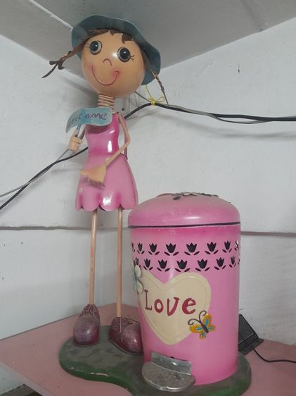 ตุ๊กตางานเก่าเป็นสังสี สูงประมาณ 70ชมครับ รูปที่ 4