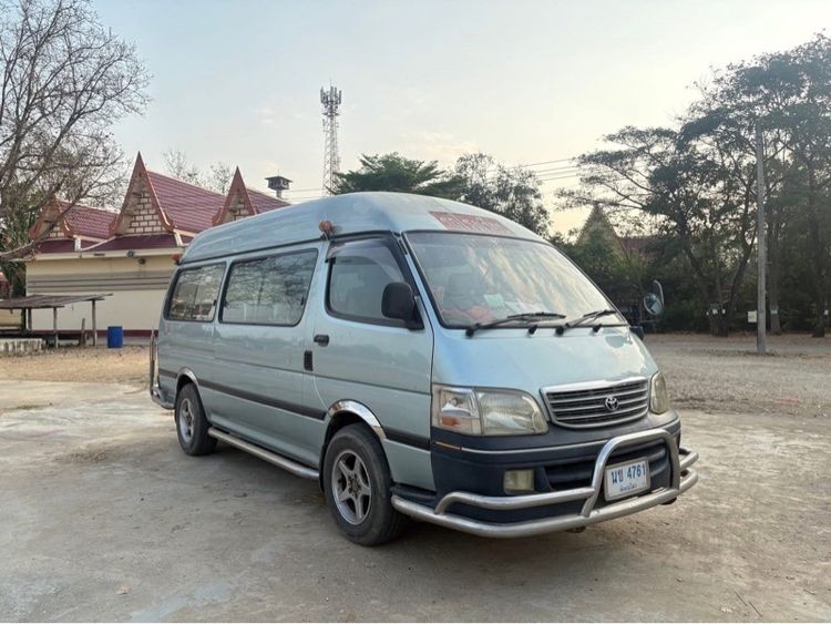 Toyota Hiace 2004 3.0 Commuter Van ดีเซล ไม่ติดแก๊ส เกียร์ธรรมดา เทา รูปที่ 2