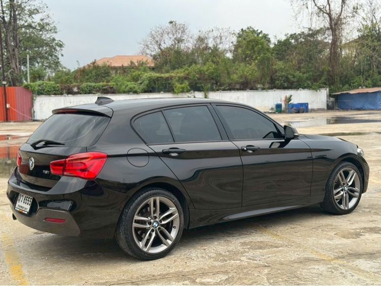 BMW Series 1 2016 118i Sedan เบนซิน ไม่ติดแก๊ส เกียร์อัตโนมัติ ดำ รูปที่ 4