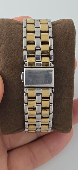 BURBERRYS Vintage Swiss Watch Two-Tone – นาฬิกาผู้หญิงคลาสสิก สีเงิน-ทอง สายสแตนเลส รูปที่ 3