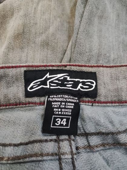ยีนส์ ALPINESTARS👖🛵ยีนส์สายรถ รูปที่ 12