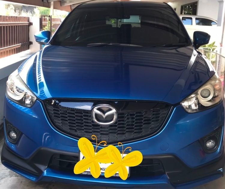 รถ Mazda CX-5 2.0 C สี น้ำเงิน