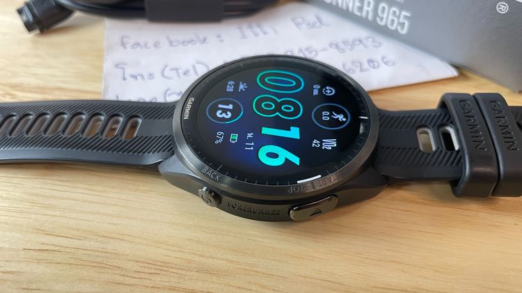 Garmin Forerunner 965 สีดำ (Balck) รูปที่ 4