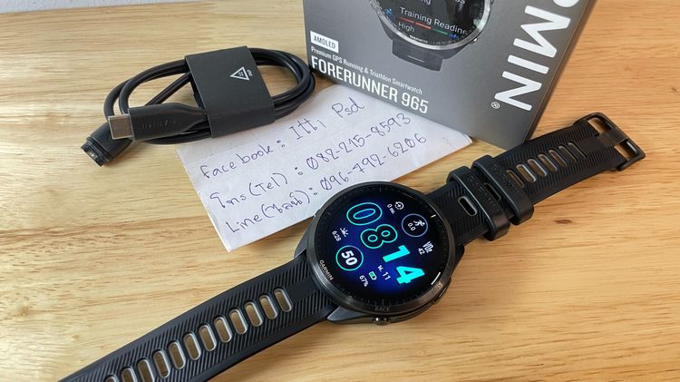 Garmin Forerunner 965 สีดำ (Balck)