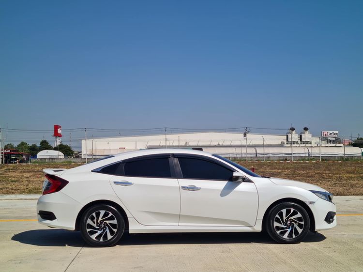 Honda Civic 2018 1.8 EL i-VTEC Sedan เบนซิน ไม่ติดแก๊ส เกียร์อัตโนมัติ ขาว รูปที่ 4