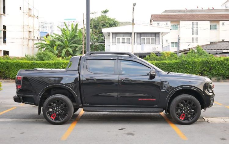 Ford Ranger 2023 2.0 Bi-Turbo 4WD Stormtrak Pickup ดีเซล ไม่ติดแก๊ส เกียร์อัตโนมัติ ดำ รูปที่ 4