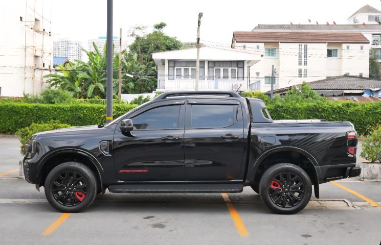 Ford Ranger 2023 2.0 Bi-Turbo 4WD Stormtrak Pickup ดีเซล ไม่ติดแก๊ส เกียร์อัตโนมัติ ดำ รูปที่ 3