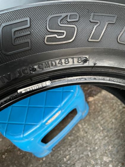 ยาง Bridgestone 255 60 R18 ปี2018 มือสอง 4 เส้น รูปที่ 2