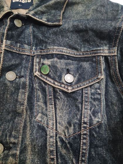 แจ็คเก็ตยีนส์ UNIQLO🧥⚒️ลายโหดโหดดด รูปที่ 10