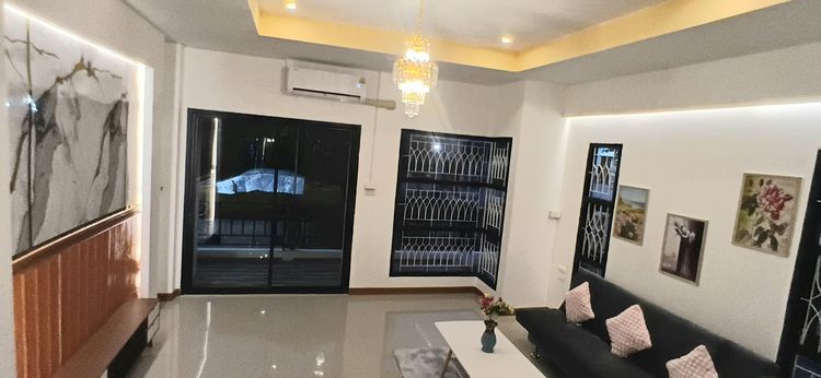 ตกแต่งครบ ขายบ้านเดี่ยวสินบดีบางบัวทองถนนราชพฤกษ์หรือชัยพฤกษ์หลังใหญ่5นอนหัวมุมส่วนตัว รูปที่ 4