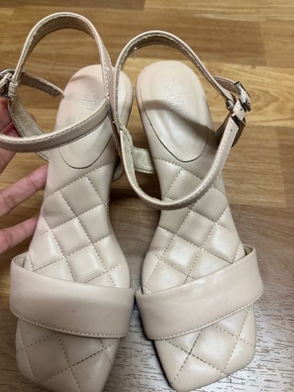 รองเท้าส้นสูง เนื้อ หนัง PU UK 4.5 | EU 37 1/3 | US 6 Shu รองเท้า