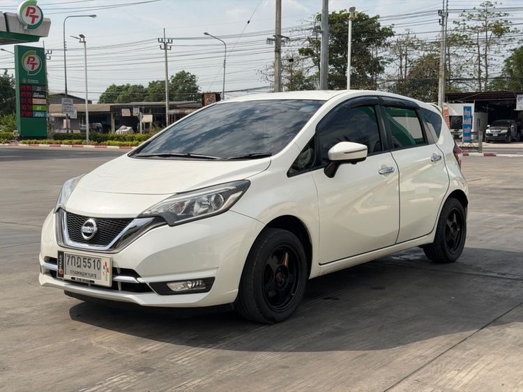 รถ Nissan Note 1.2 VL สี ขาว
