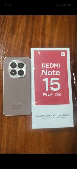 Xiaomi อื่นๆ 512 GB ขายโทรศัพท์มือสองRedmi note15pro plus สภาพนางฟ้า ประกัน2ปี อุปกรณ์ครบ สายชาร์จ หัวชาร์จเร็ว กล่อง สนใจนัดเจอในกรุงเทพฯให้ดูของถึงที่