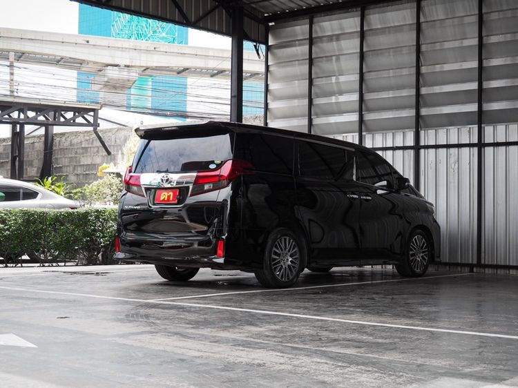 Toyota Alphard 2018 2.5 S C-Package Utility-car เบนซิน ไม่ติดแก๊ส เกียร์อัตโนมัติ ดำ รูปที่ 4