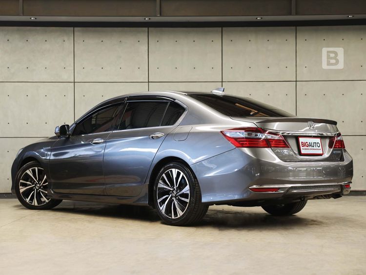 Honda Accord 2017 2.0 Hybrid Tech Sedan ไฮบริด ไม่ติดแก๊ส เกียร์อัตโนมัติ เทา รูปที่ 4