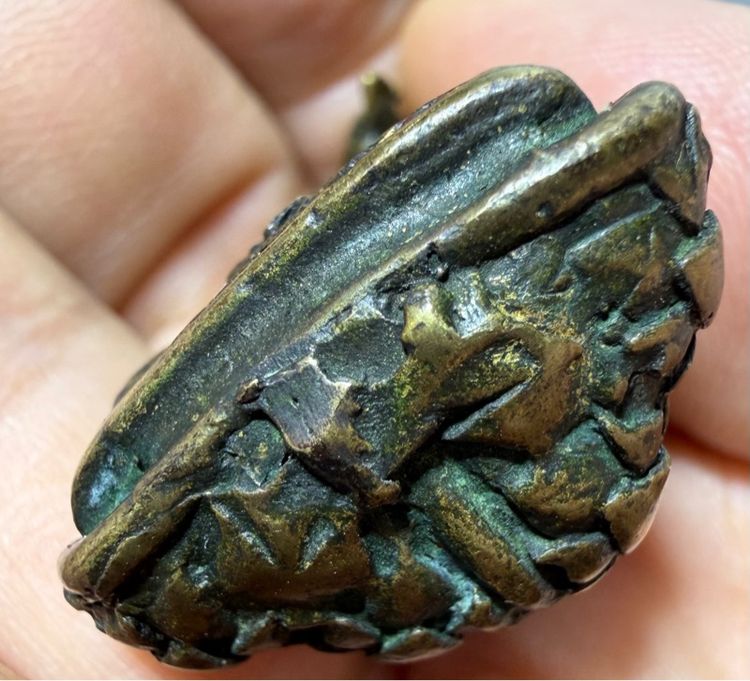 หลวงพ่อเงิน วัดบางคลาน จ.พิจิตร หล่อรูปเหมือนนั่งในซุ้มใบโพธิ์ เนื้อเก่าๆ หายาก ไม่เคยเจอที่ไหนมาก่อน รูปที่ 11