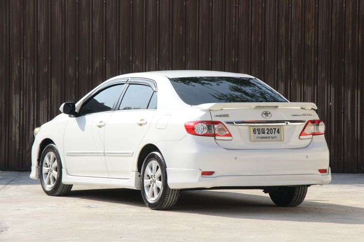 Toyota Altis 2012 1.6 E CNG Sedan เบนซิน NGV เกียร์อัตโนมัติ ขาว รูปที่ 4