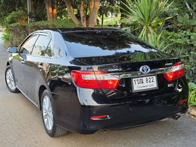 Toyota Camry 2014 2.5 Hybrid Sedan ไฮบริด ไม่ติดแก๊ส เกียร์อัตโนมัติ ดำ รูปที่ 2