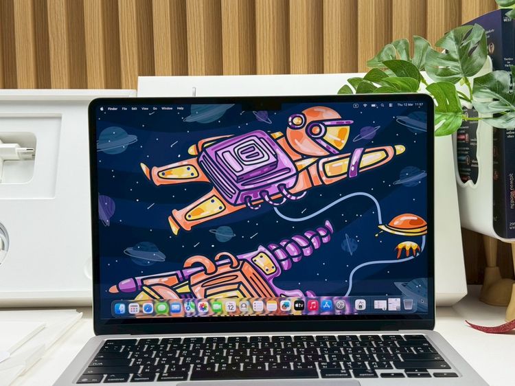 MacBook Air 13.6-inch M4 2025 Ram16GB SSD512GB Silver apple care 14 February 2027 รูปที่ 4