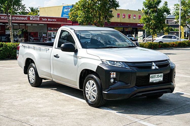 Mitsubishi Triton 2022 2.5 GL Pickup ดีเซล ไม่ติดแก๊ส เกียร์ธรรมดา เทา รูปที่ 3