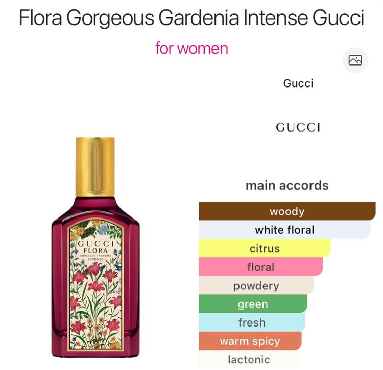 Gucci Flora EDP 30ml ของแท้  Gardenia  Intense  Orchid น้ำหอม Gucci ผู้หญิง รูปที่ 8