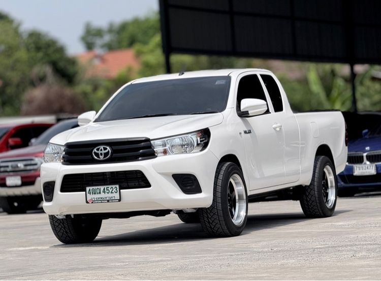 Toyota Hilux Revo 2018 2.4 J Plus Pickup ดีเซล ไม่ติดแก๊ส เกียร์ธรรมดา ขาว รูปที่ 2